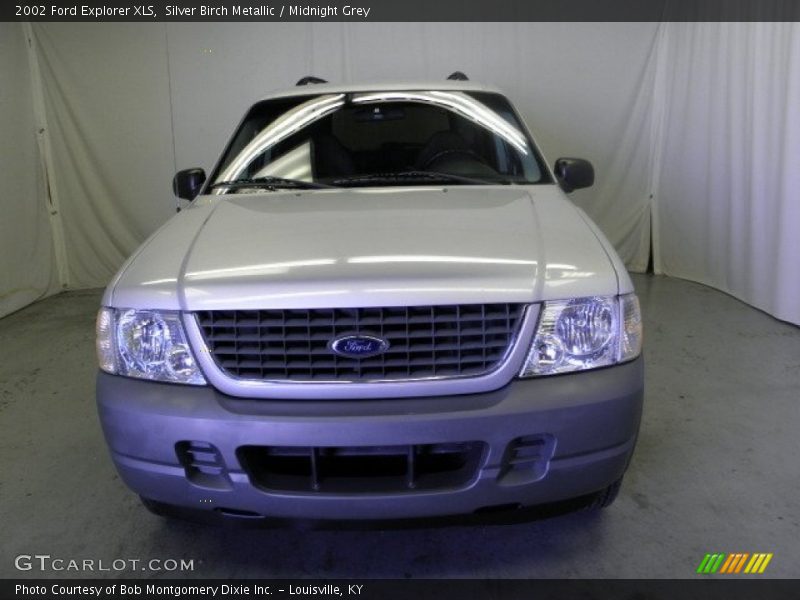 Silver Birch Metallic / Midnight Grey 2002 Ford Explorer XLS