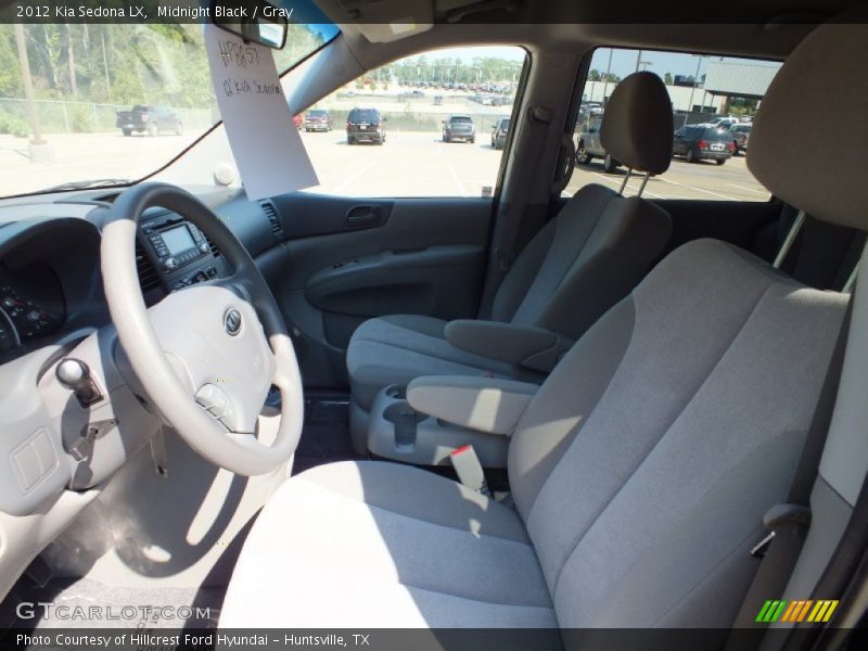 Midnight Black / Gray 2012 Kia Sedona LX