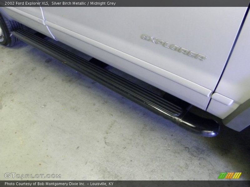 Silver Birch Metallic / Midnight Grey 2002 Ford Explorer XLS