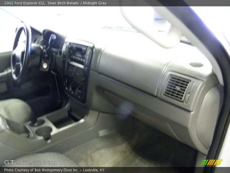 Silver Birch Metallic / Midnight Grey 2002 Ford Explorer XLS