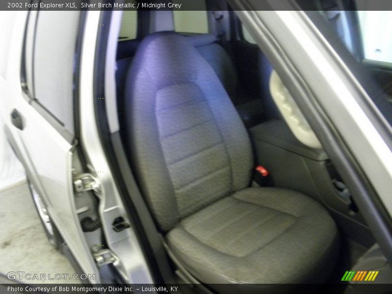 Silver Birch Metallic / Midnight Grey 2002 Ford Explorer XLS