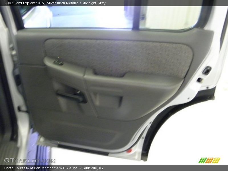Silver Birch Metallic / Midnight Grey 2002 Ford Explorer XLS