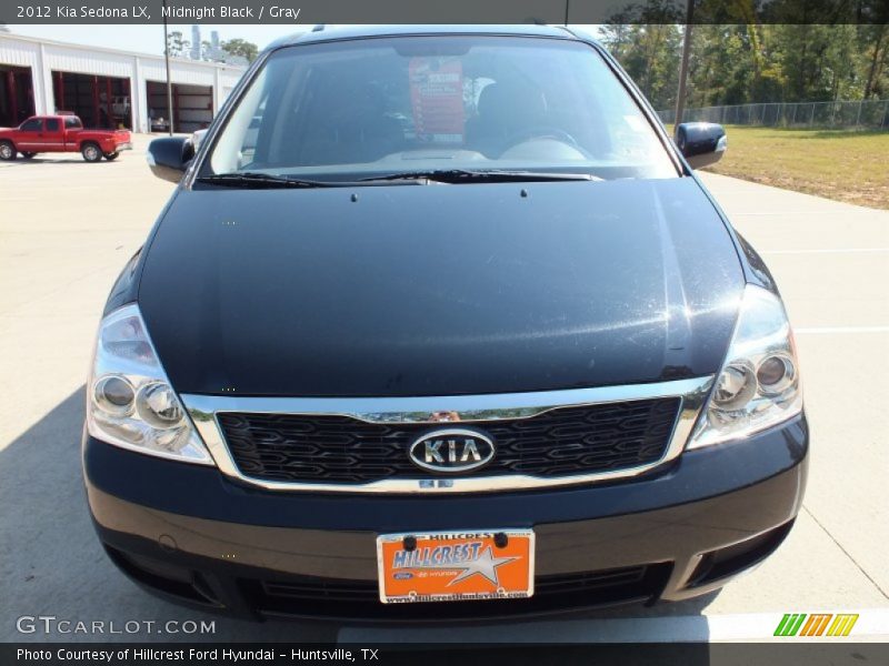 Midnight Black / Gray 2012 Kia Sedona LX