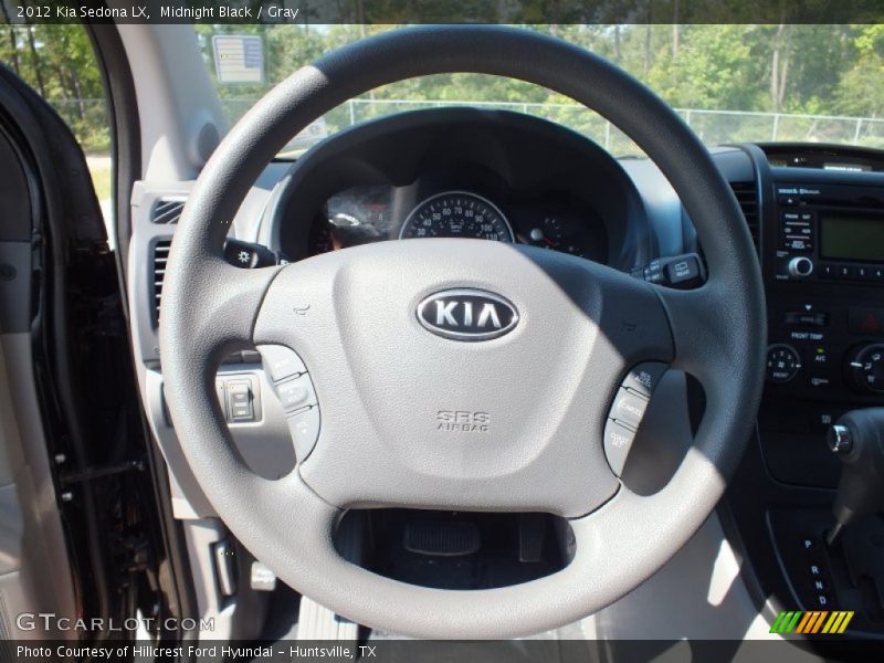 Midnight Black / Gray 2012 Kia Sedona LX