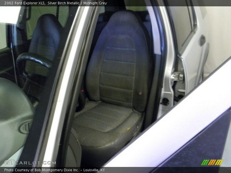 Silver Birch Metallic / Midnight Grey 2002 Ford Explorer XLS