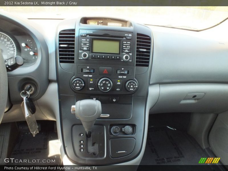 Midnight Black / Gray 2012 Kia Sedona LX