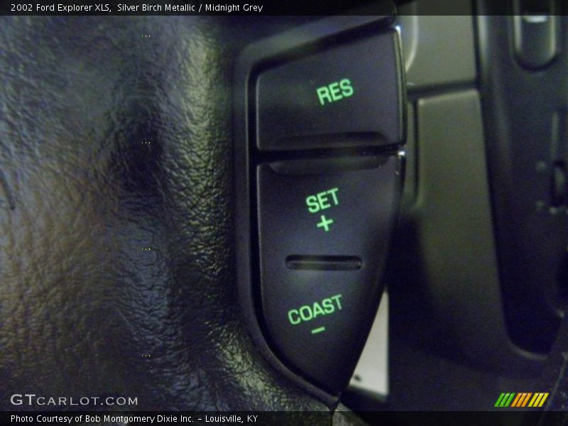 Silver Birch Metallic / Midnight Grey 2002 Ford Explorer XLS