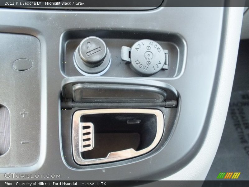 Midnight Black / Gray 2012 Kia Sedona LX