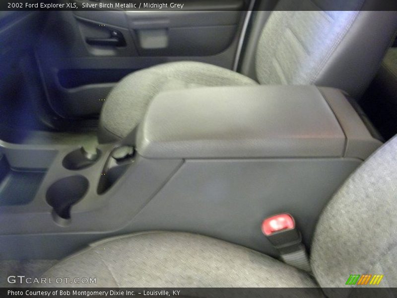 Silver Birch Metallic / Midnight Grey 2002 Ford Explorer XLS