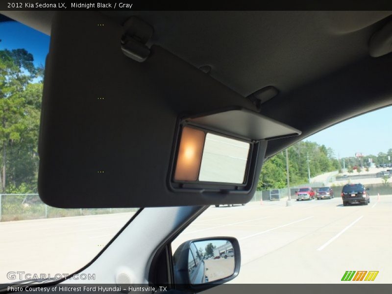 Midnight Black / Gray 2012 Kia Sedona LX