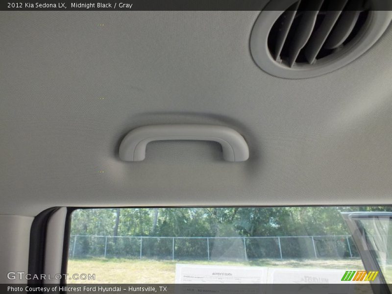 Midnight Black / Gray 2012 Kia Sedona LX