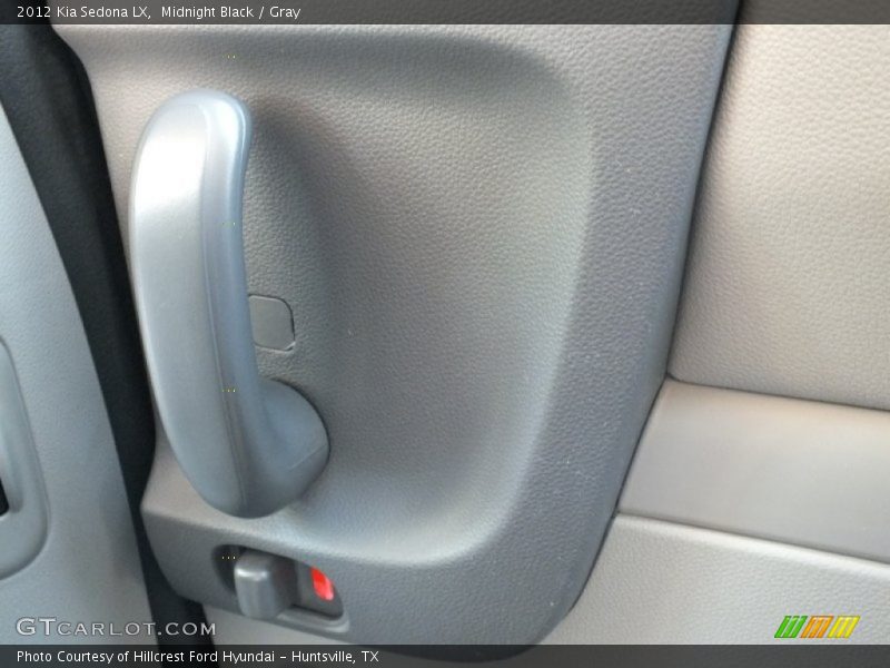 Midnight Black / Gray 2012 Kia Sedona LX