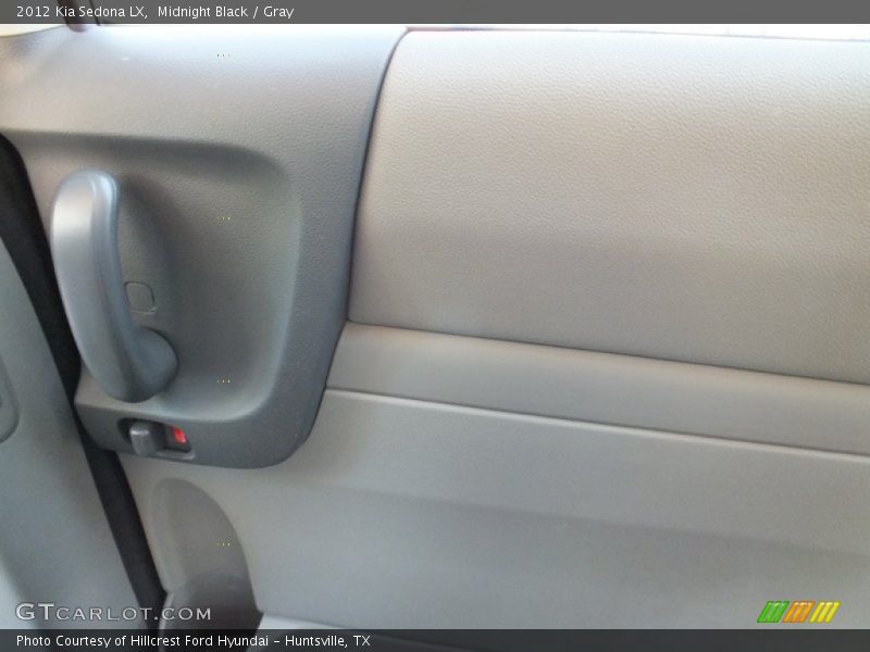 Midnight Black / Gray 2012 Kia Sedona LX
