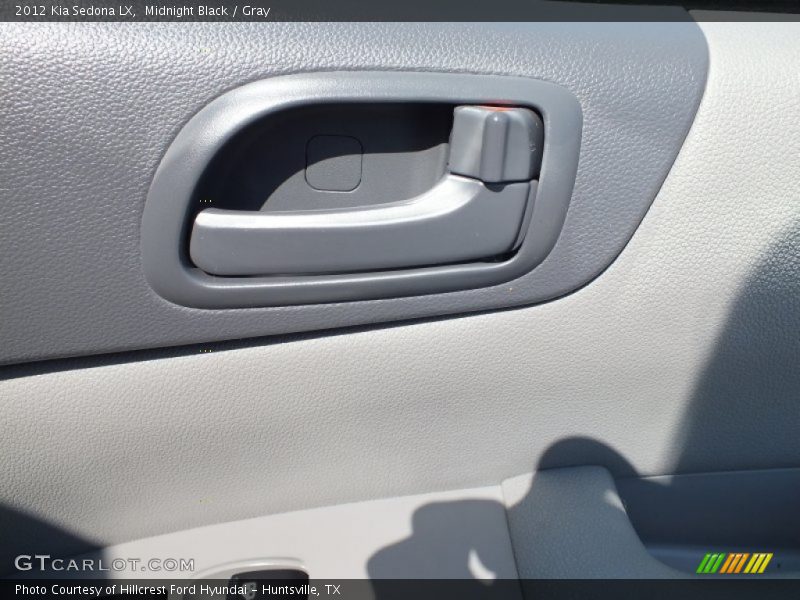 Midnight Black / Gray 2012 Kia Sedona LX