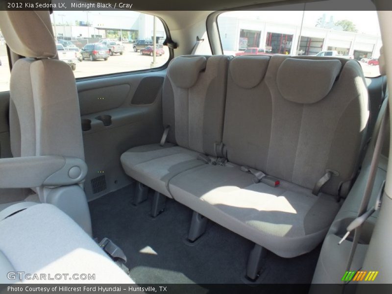 Midnight Black / Gray 2012 Kia Sedona LX