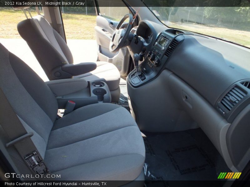 Midnight Black / Gray 2012 Kia Sedona LX
