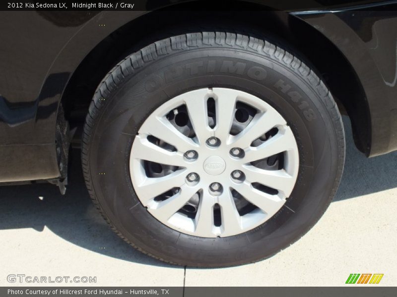 Midnight Black / Gray 2012 Kia Sedona LX