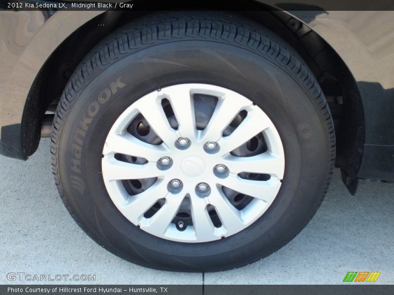 Midnight Black / Gray 2012 Kia Sedona LX