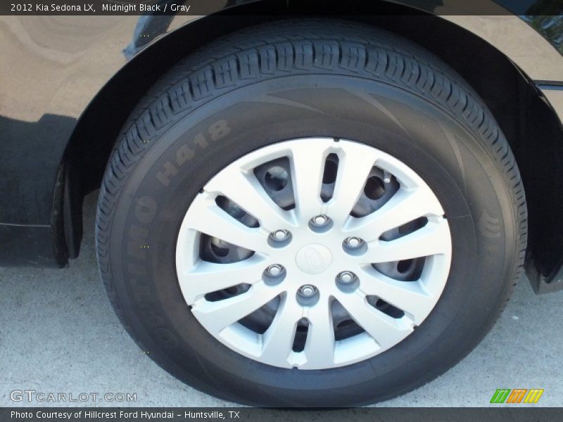 Midnight Black / Gray 2012 Kia Sedona LX