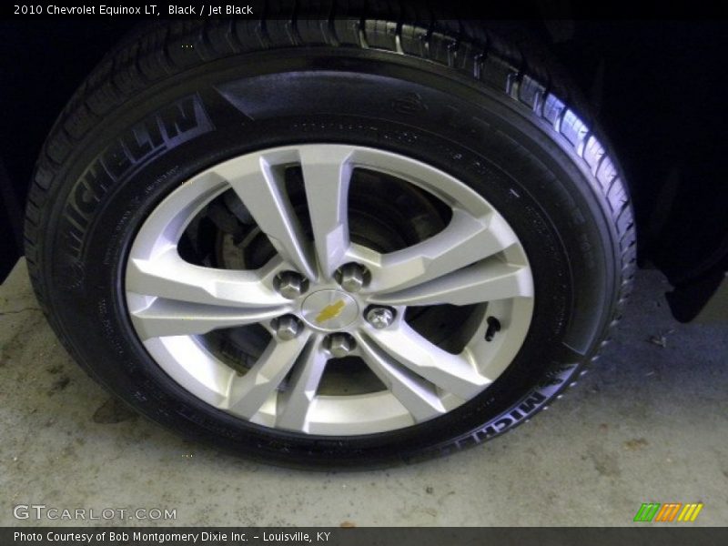 Black / Jet Black 2010 Chevrolet Equinox LT