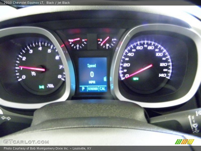 Black / Jet Black 2010 Chevrolet Equinox LT