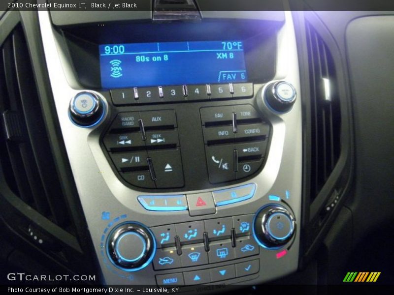 Black / Jet Black 2010 Chevrolet Equinox LT