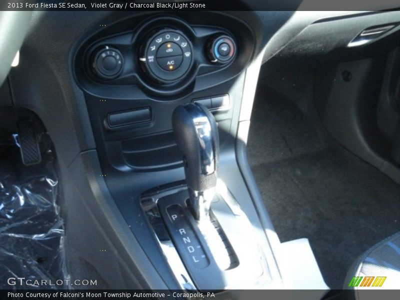 Violet Gray / Charcoal Black/Light Stone 2013 Ford Fiesta SE Sedan