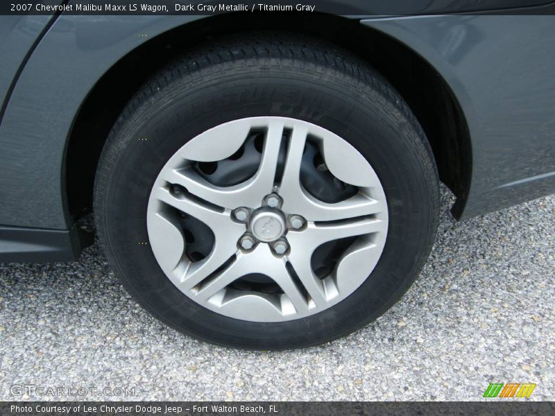 Dark Gray Metallic / Titanium Gray 2007 Chevrolet Malibu Maxx LS Wagon