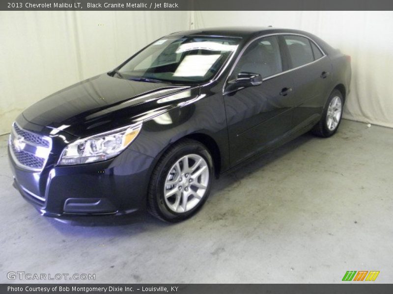 Black Granite Metallic / Jet Black 2013 Chevrolet Malibu LT