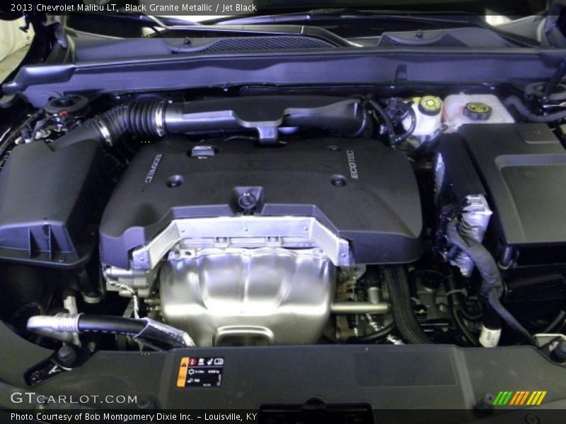 Black Granite Metallic / Jet Black 2013 Chevrolet Malibu LT