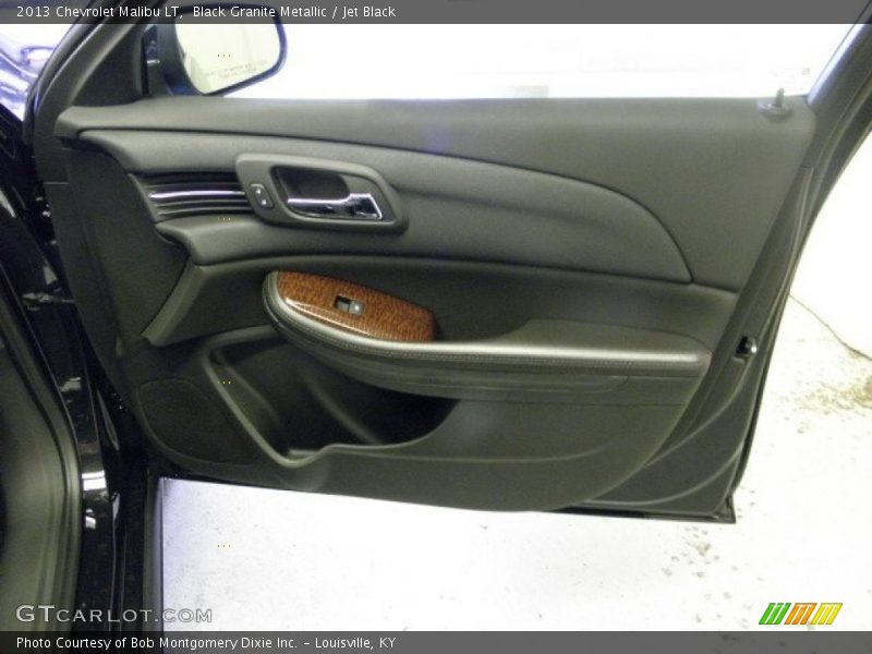 Black Granite Metallic / Jet Black 2013 Chevrolet Malibu LT
