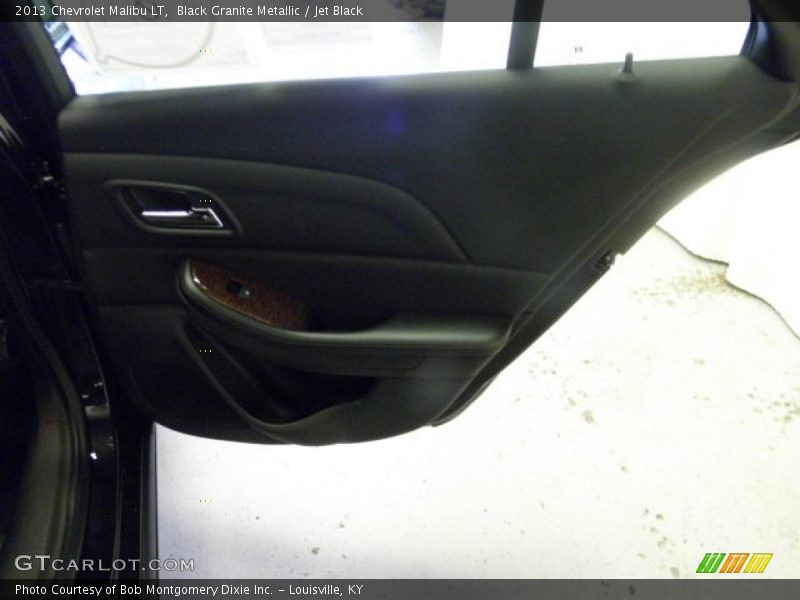 Black Granite Metallic / Jet Black 2013 Chevrolet Malibu LT