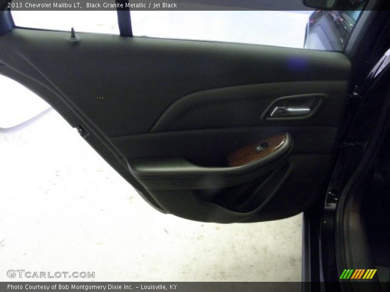 Black Granite Metallic / Jet Black 2013 Chevrolet Malibu LT