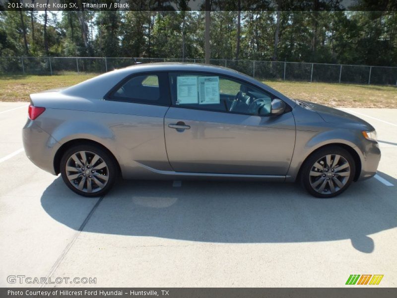 Titanium / Black 2012 Kia Forte Koup SX