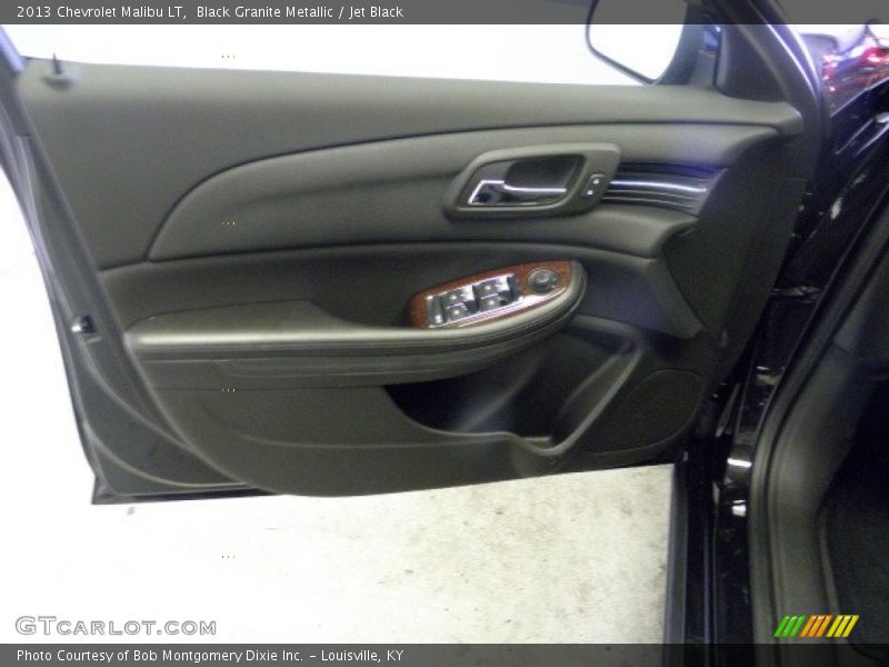 Black Granite Metallic / Jet Black 2013 Chevrolet Malibu LT