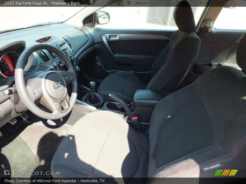 Titanium / Black 2012 Kia Forte Koup SX
