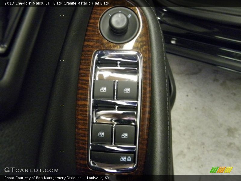 Black Granite Metallic / Jet Black 2013 Chevrolet Malibu LT