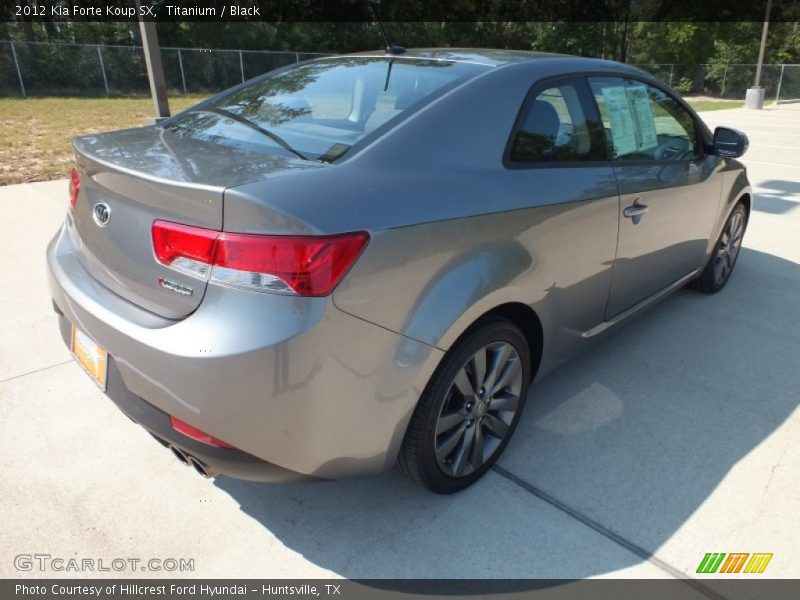 Titanium / Black 2012 Kia Forte Koup SX