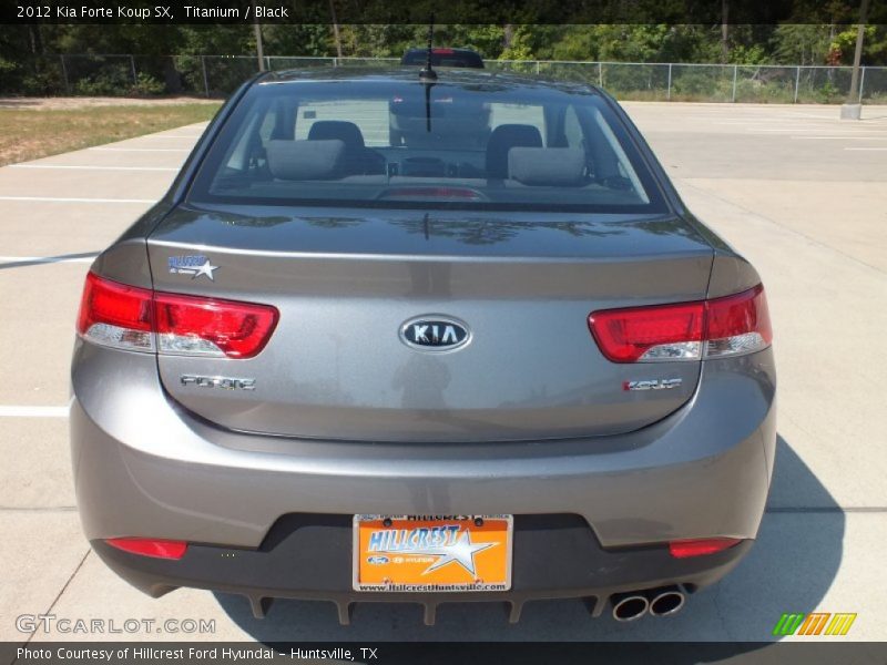 Titanium / Black 2012 Kia Forte Koup SX