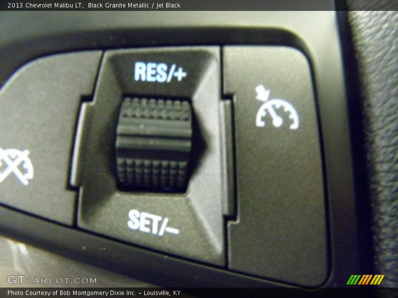 Black Granite Metallic / Jet Black 2013 Chevrolet Malibu LT