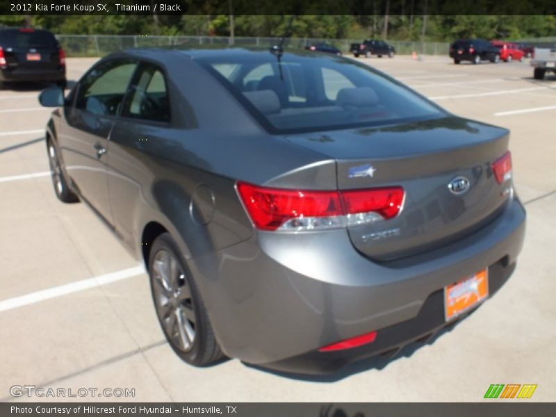 Titanium / Black 2012 Kia Forte Koup SX