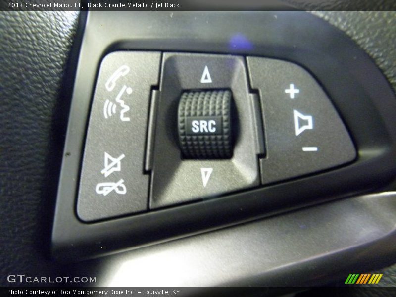 Black Granite Metallic / Jet Black 2013 Chevrolet Malibu LT