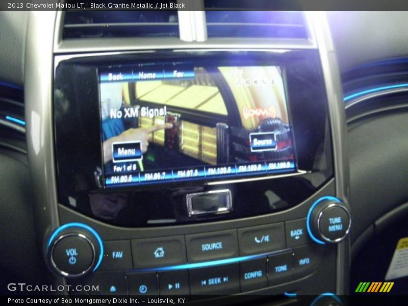 Black Granite Metallic / Jet Black 2013 Chevrolet Malibu LT