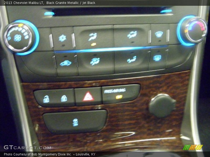 Black Granite Metallic / Jet Black 2013 Chevrolet Malibu LT