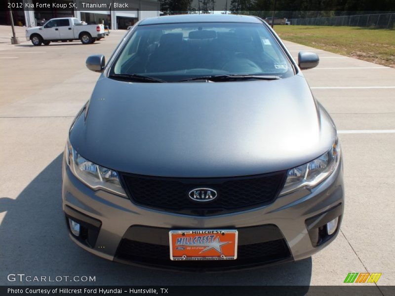 Titanium / Black 2012 Kia Forte Koup SX