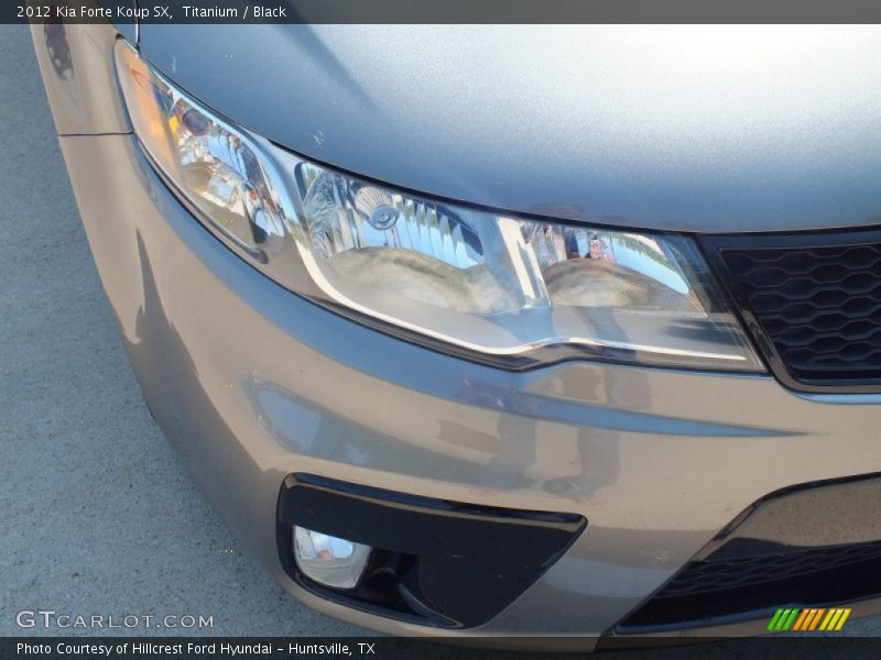 Titanium / Black 2012 Kia Forte Koup SX