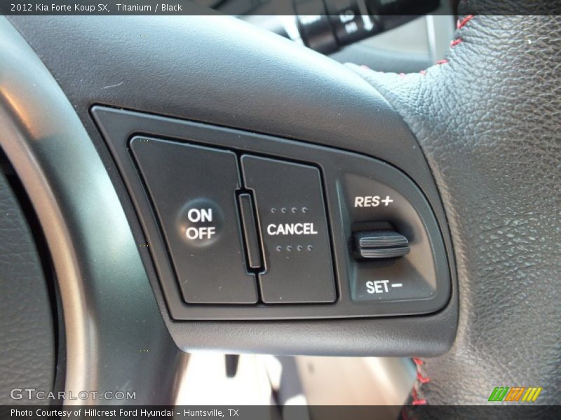 Controls of 2012 Forte Koup SX