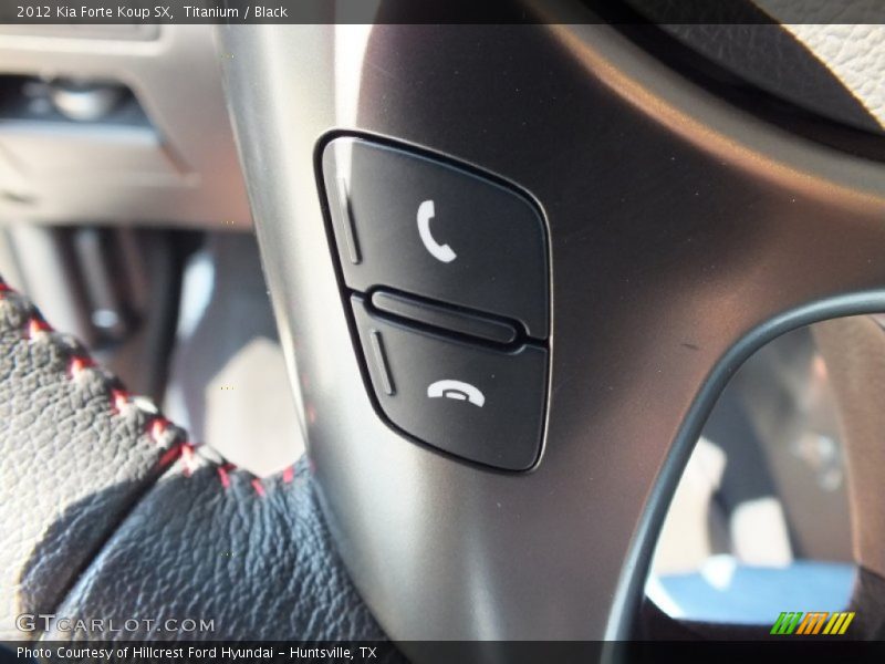 Controls of 2012 Forte Koup SX