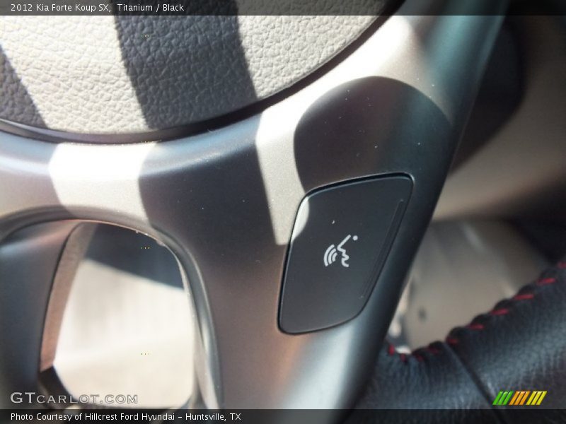 Controls of 2012 Forte Koup SX