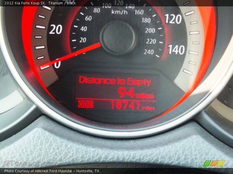 Titanium / Black 2012 Kia Forte Koup SX